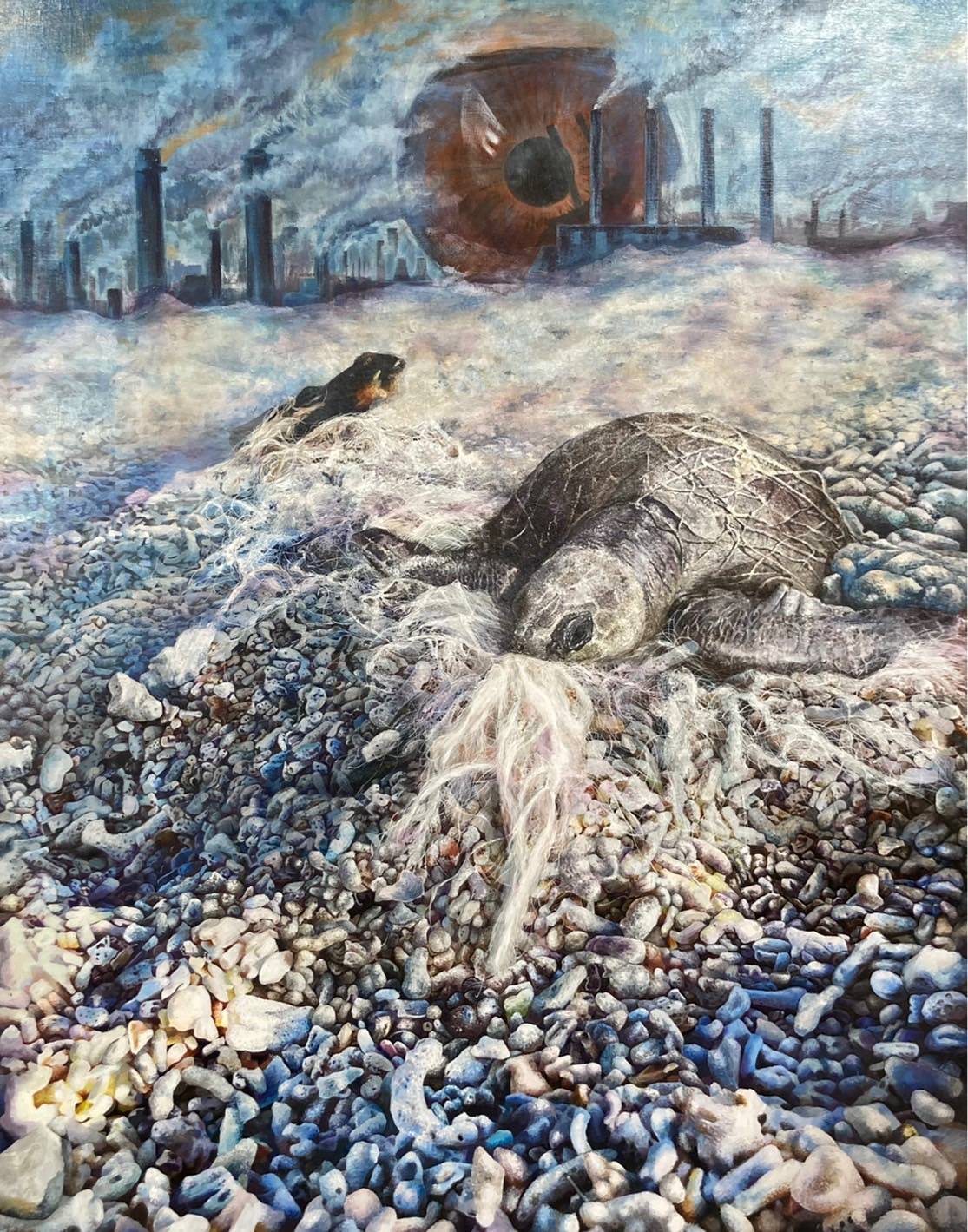 美術系同學於全國學生美展榮獲西畫類高中職美術班組特優及漫畫類大專組特優