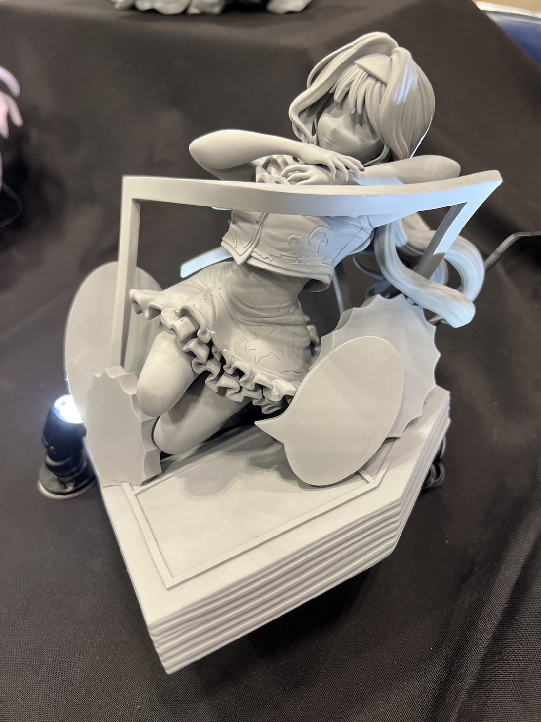 漫畫系學生於日本東京「奇幻模型祭典」 (Wonder Festival Summer 2023) 展出系列公仔