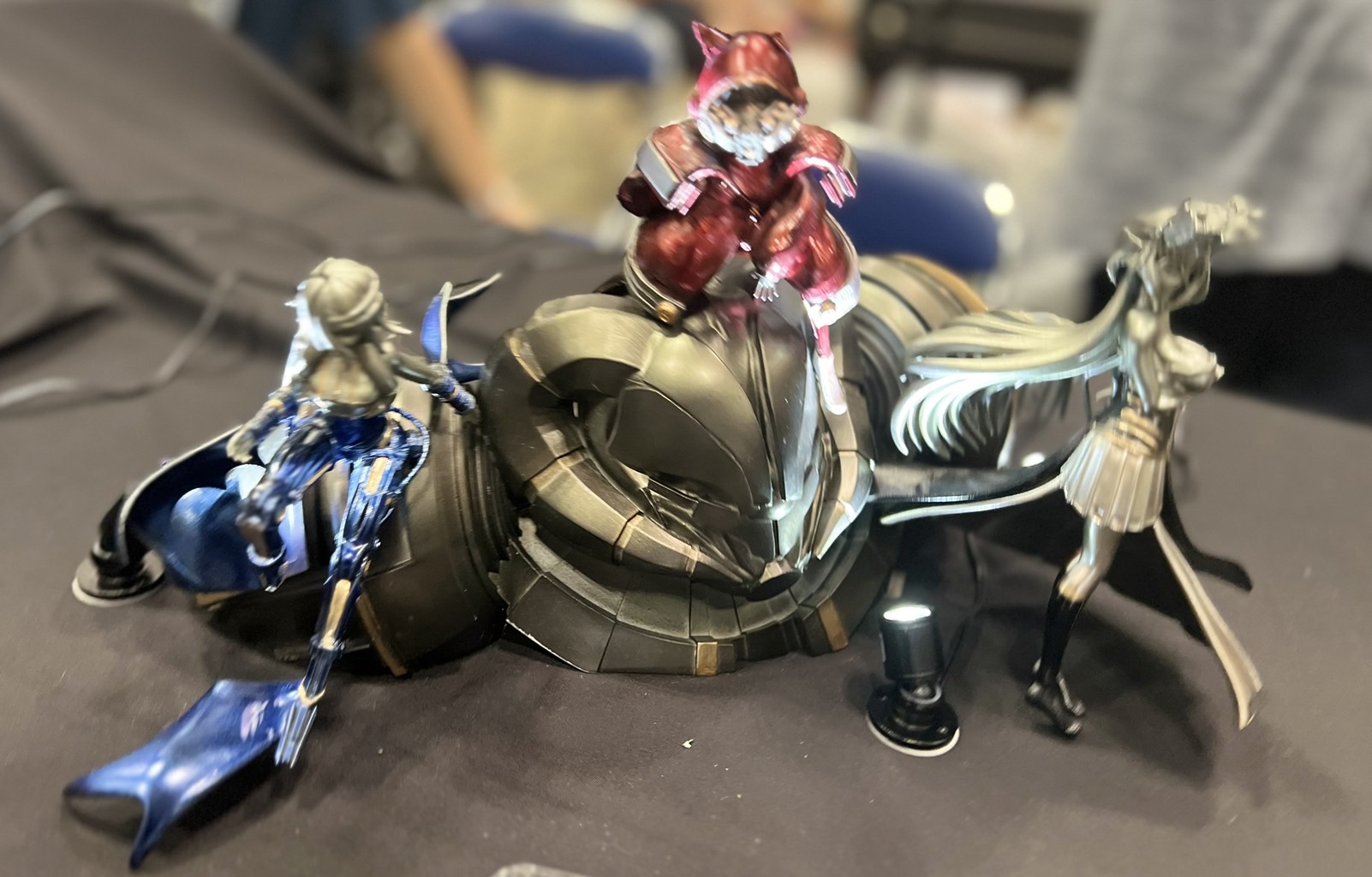 漫畫系學生於日本東京「奇幻模型祭典」 (Wonder Festival Summer 2023) 展出系列公仔