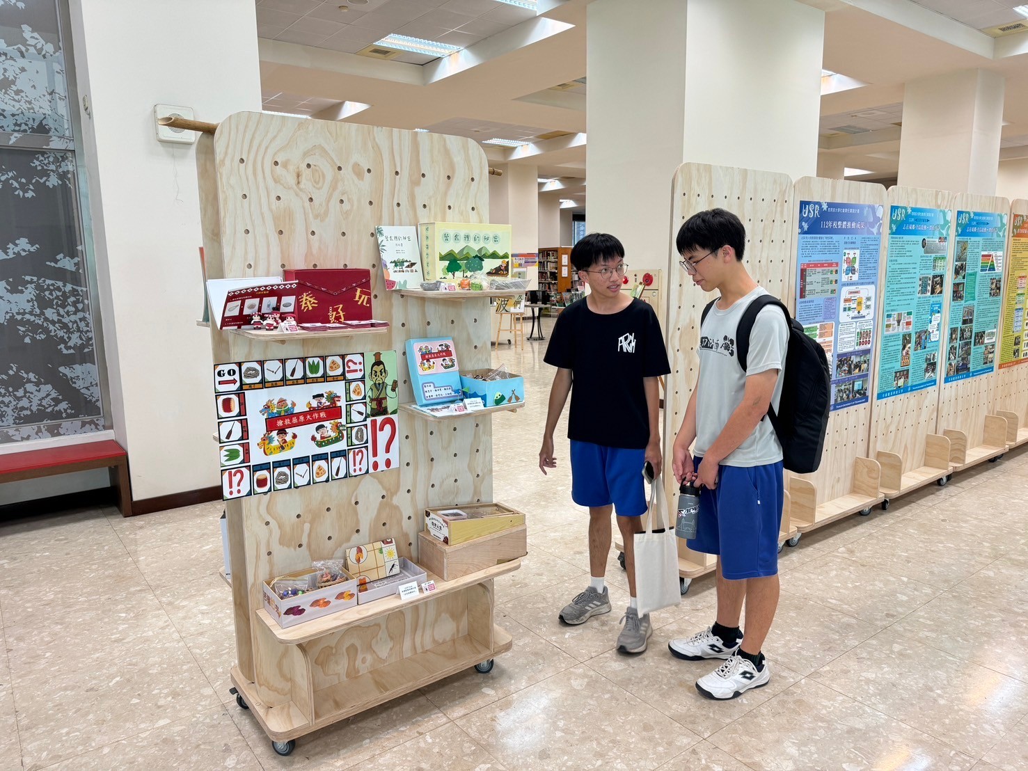 南應大高教深耕暨大學社會責任實踐計畫成果展 展現文創特色發展之「創新精進・化育深耕・責任落實」
